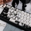 Reze Bomb Devil Shine-through Keycaps, 126 Keys PBT Cherry Profile, Dual Legends, Japanese Style, Chainsaw Man Anime, Artisan Keycaps product logo