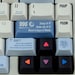 Programmer Style Keycap Set, 148 Keys PBT Cherry Profile, Mechanical ...