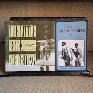 Lotto di 2 antologie di pesca classiche – Lyons Press e Atlantic Monthly (1994/2002)