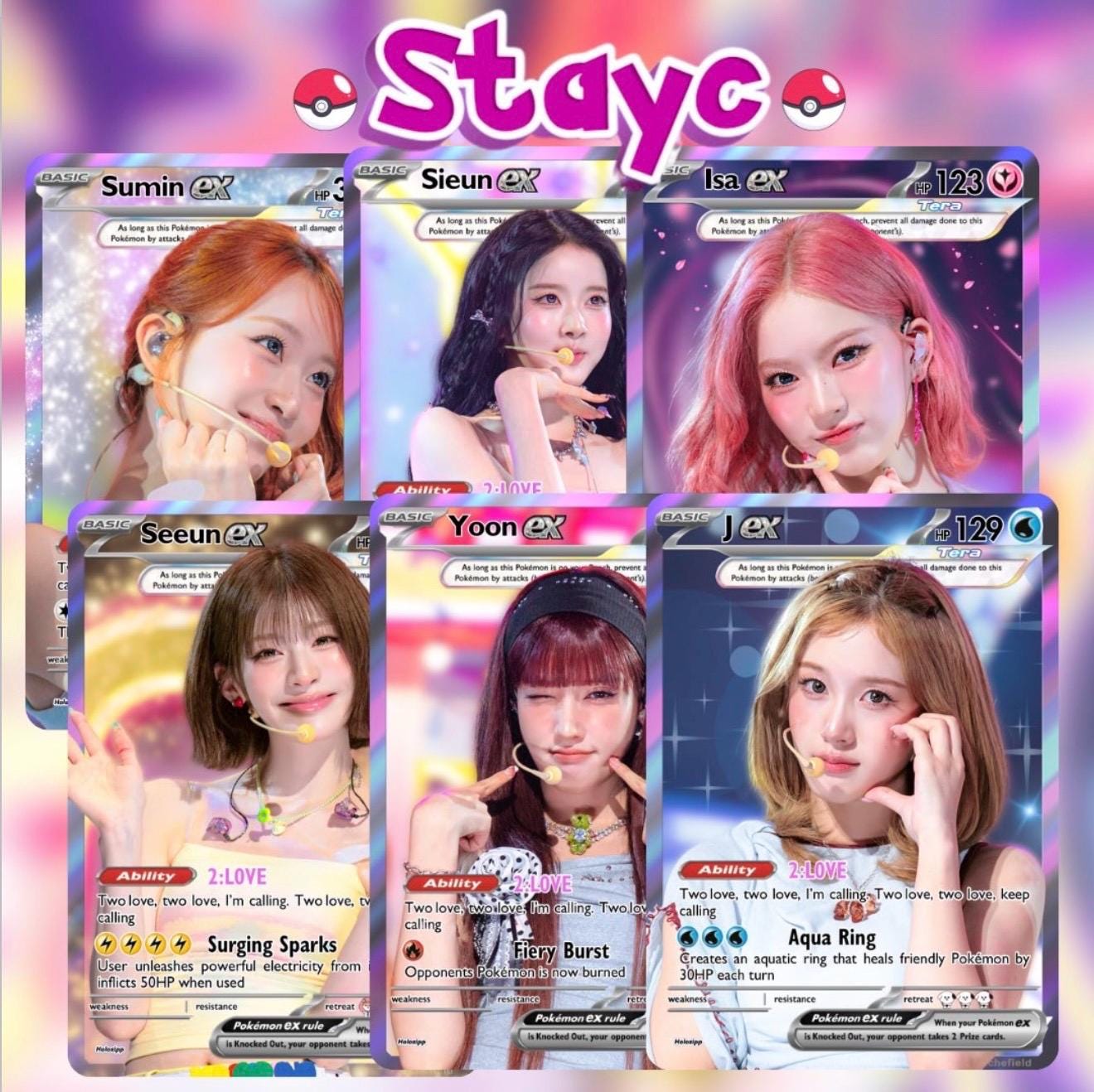Yoon Stayc Photocard - Etsy