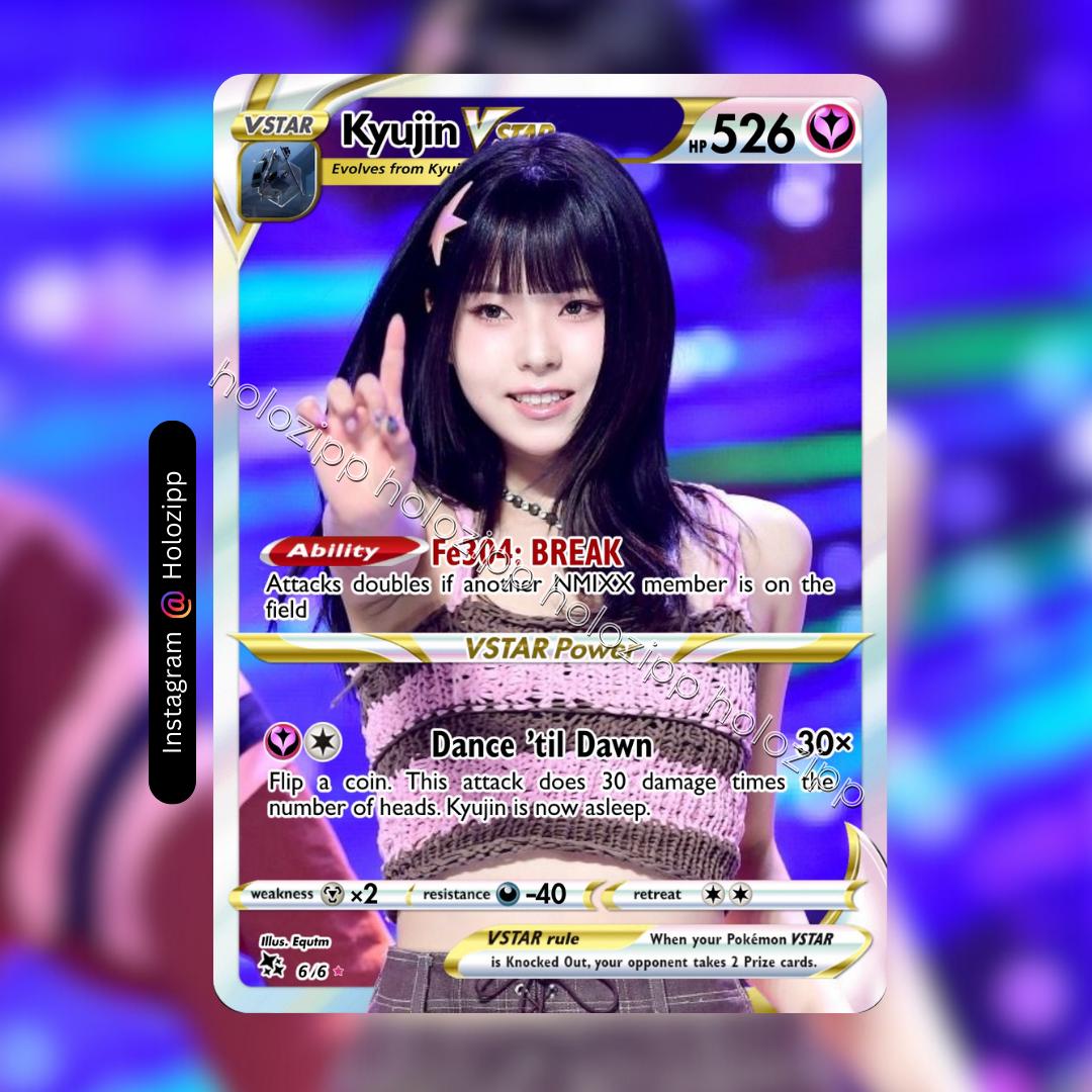 Nmixx Vstar Pokémon Cards Kpop Photocards - Etsy
