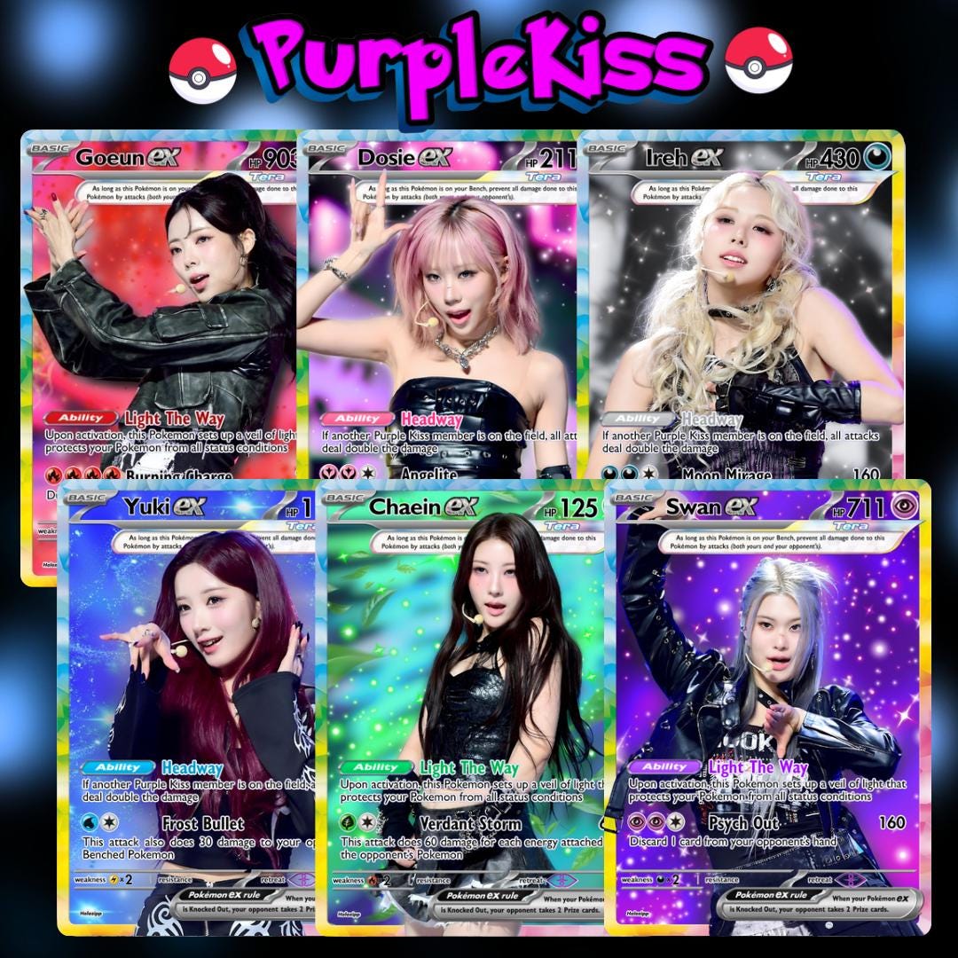 Purple Kiss Kpop Photocards - Etsy