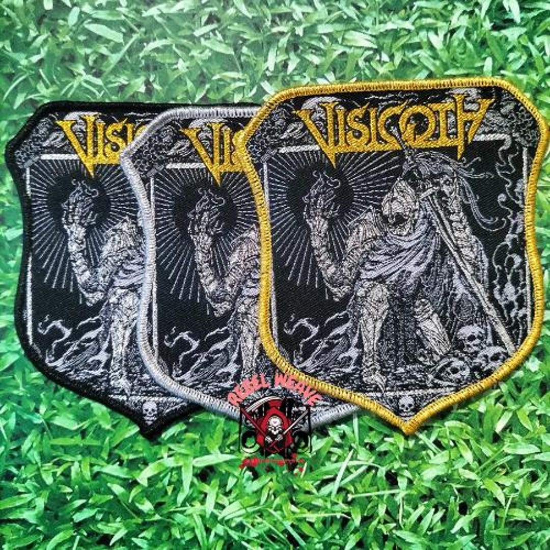 VISIGOTH Woven Patch: Bells of Awakening Shield Emblem - Etsy