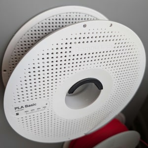 Soporte de bobina de filamento resistente para montaje en pared para impresora 3D