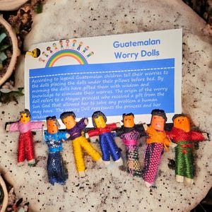 guatemaltekische Sorgenpüppchen