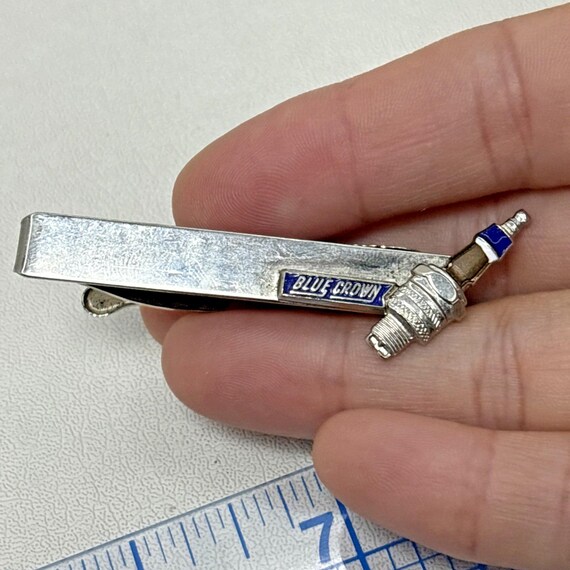 Lot Of 3 Vtg Bonney Tool Company Wrench Spark Plugs Speidel Blue Crown Tie Clip View 5