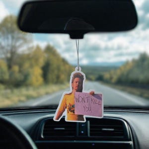 Joe Dirt Custom Car Air Freshener | New Car Scent | Fresh Aura Merch
