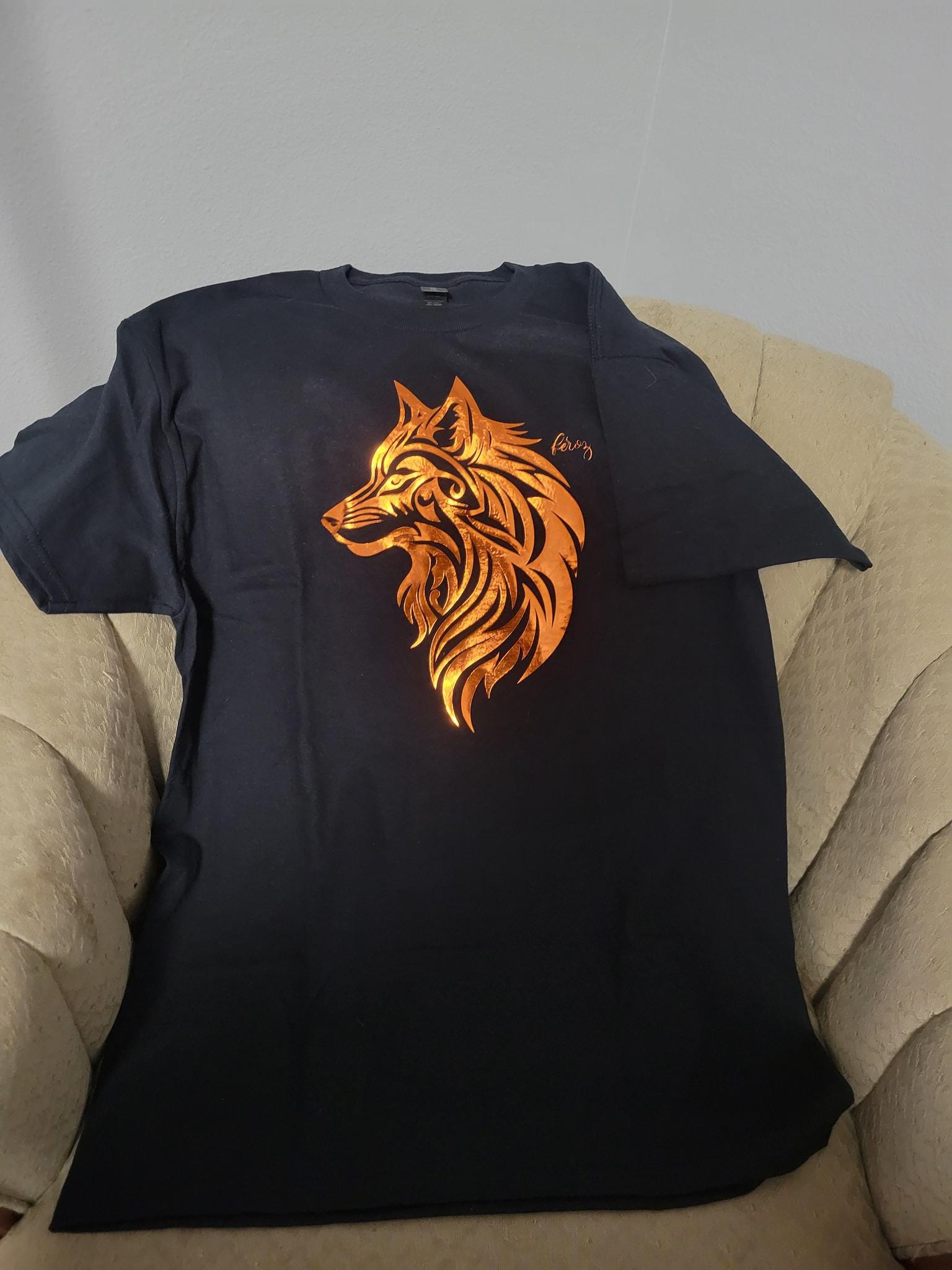 Tribal Coyote T-Shirt - Thumbnail 2