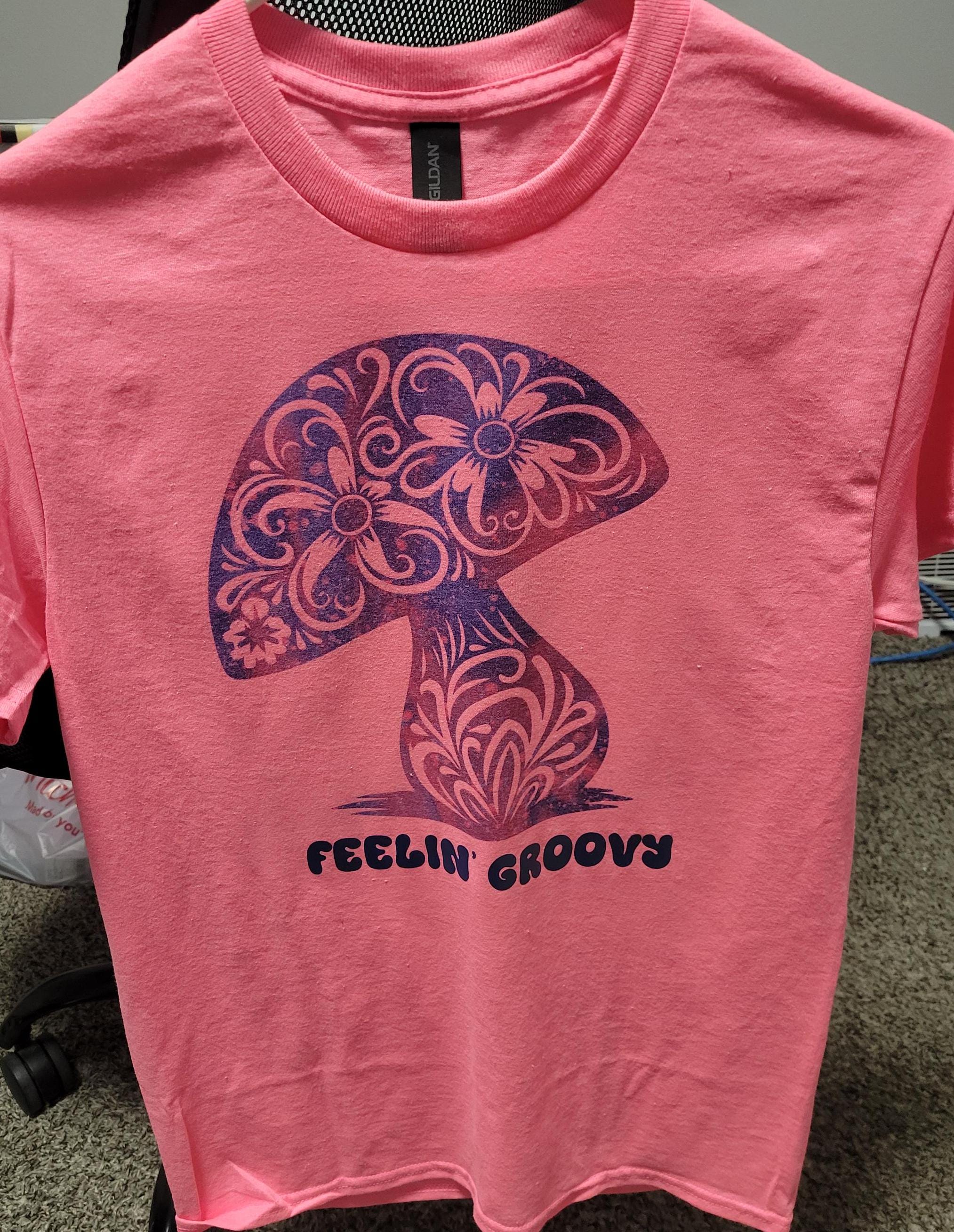 Pink Mushroom T-Shirt - Thumbnail 3