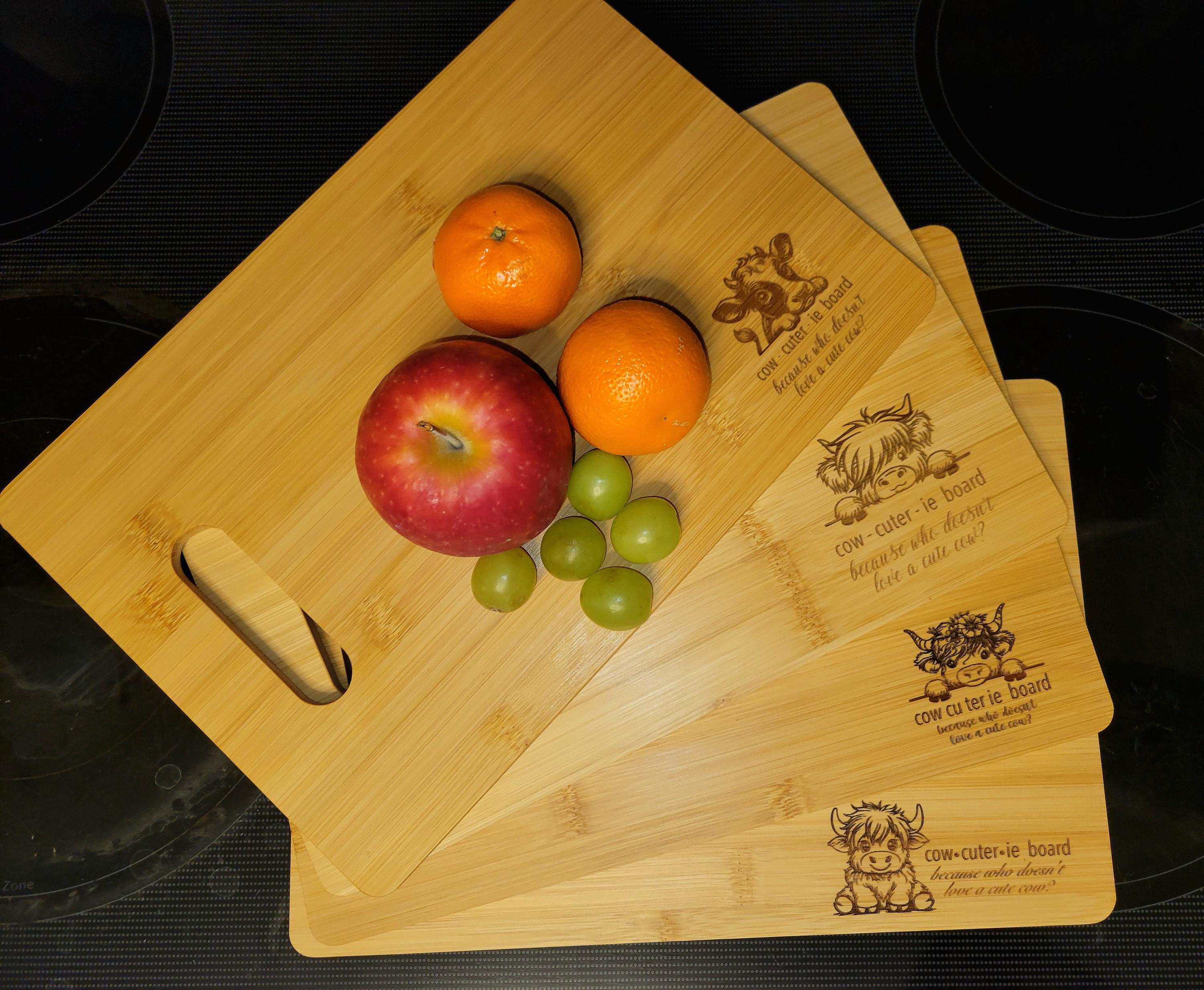 Crazy Chicken Lady charcuterie cutting board - Thumbnail 5