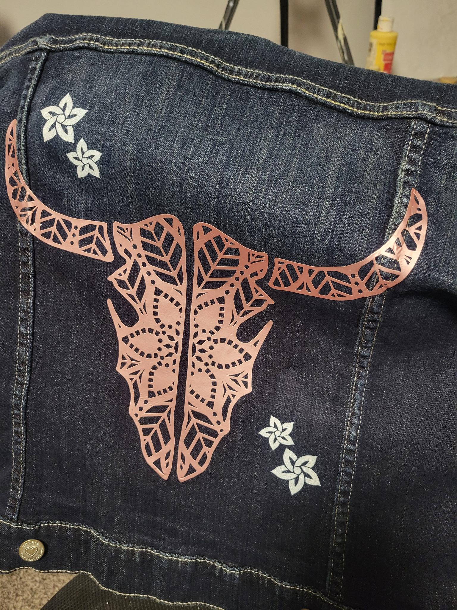 Western Cow Skull Jacket - Thumbnail 2
