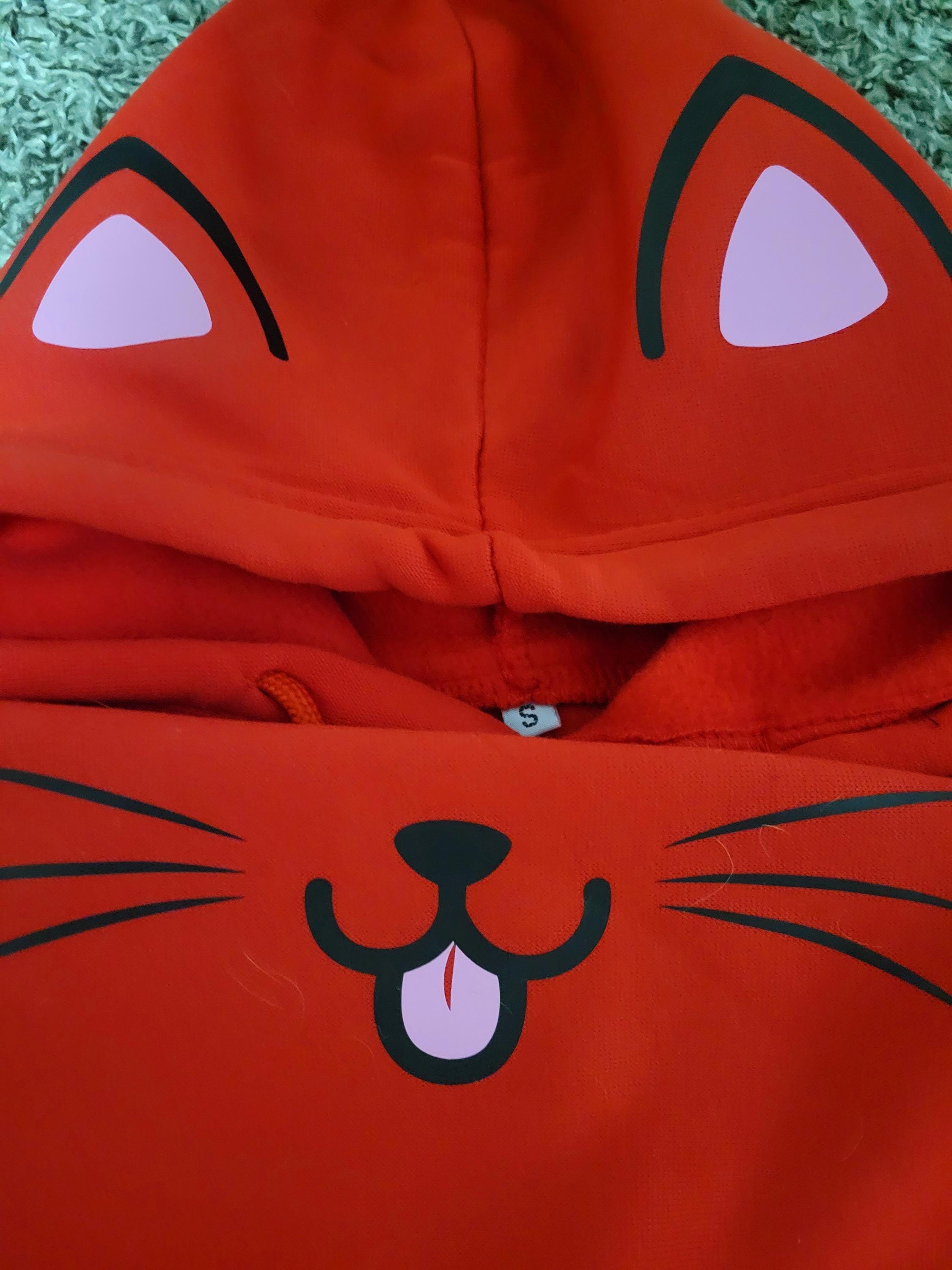 Fun Cat Sweatshirt  - Ages 14+ - Thumbnail 3