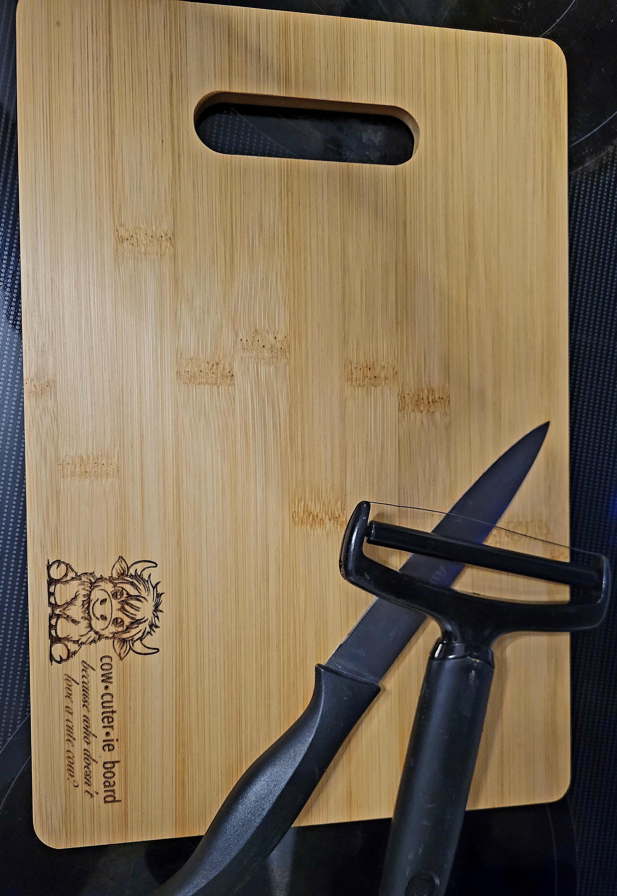 Cow Cheese charcuterie cutting board - Thumbnail 3