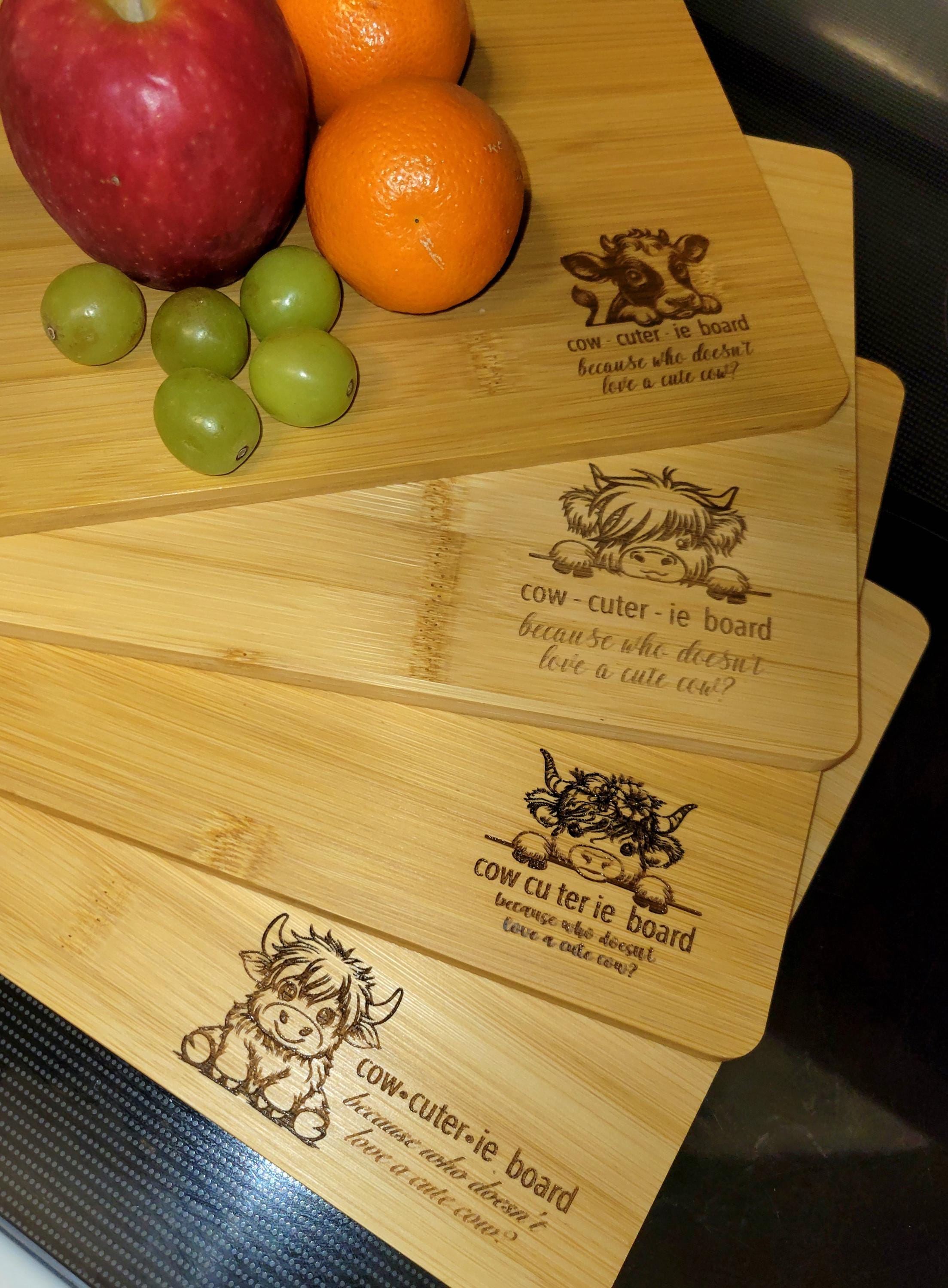 Crazy Chicken Lady charcuterie cutting board - Thumbnail 4