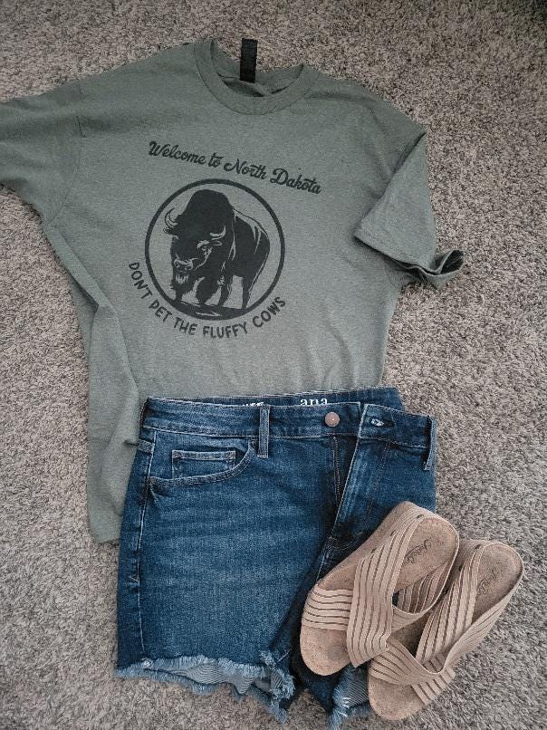 North Dakota Buffalo Shirt - Image 1