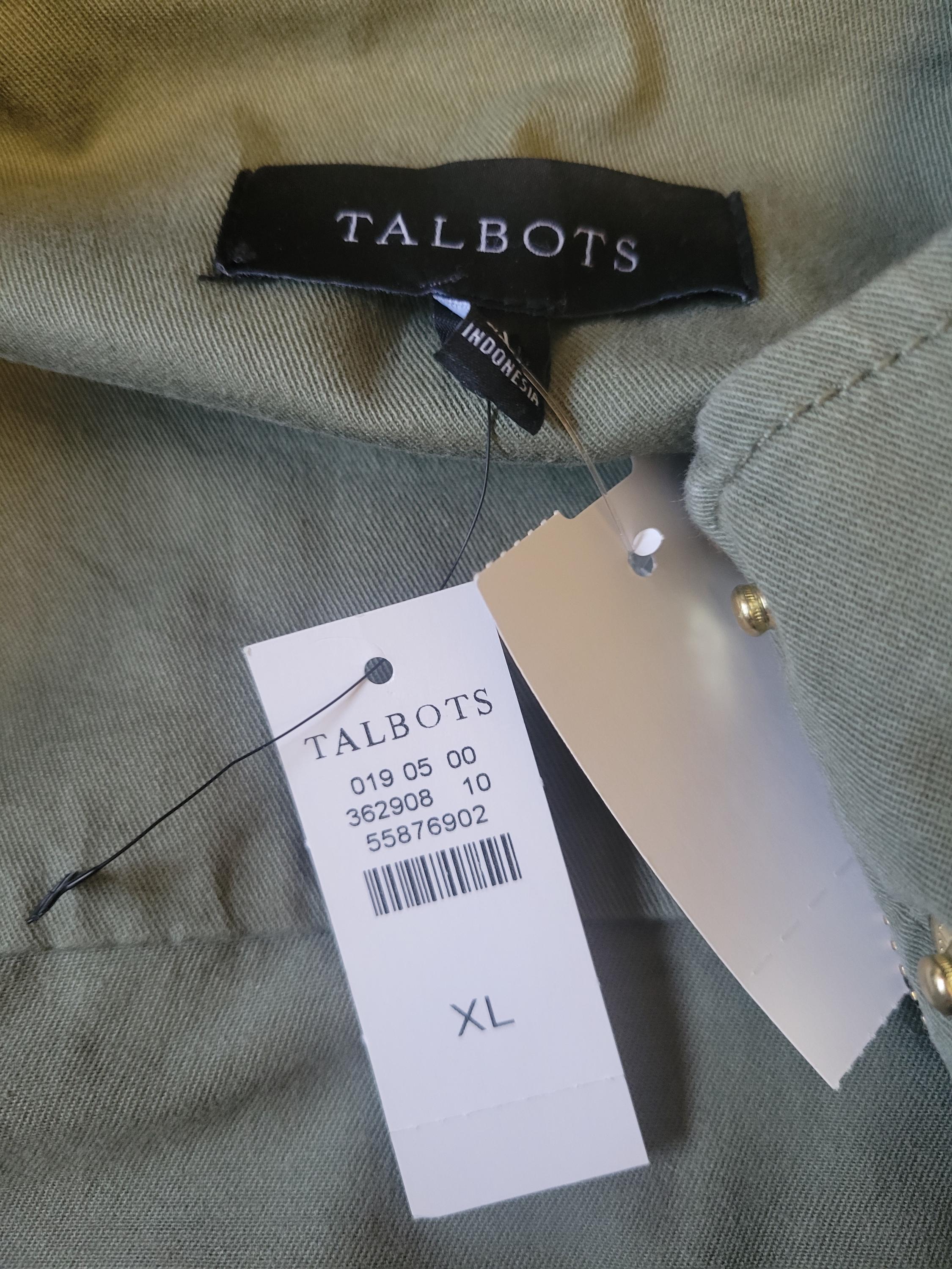 Olive Green Denim Jacket with Cammo Wings and Glitter Heart - Thumbnail 7