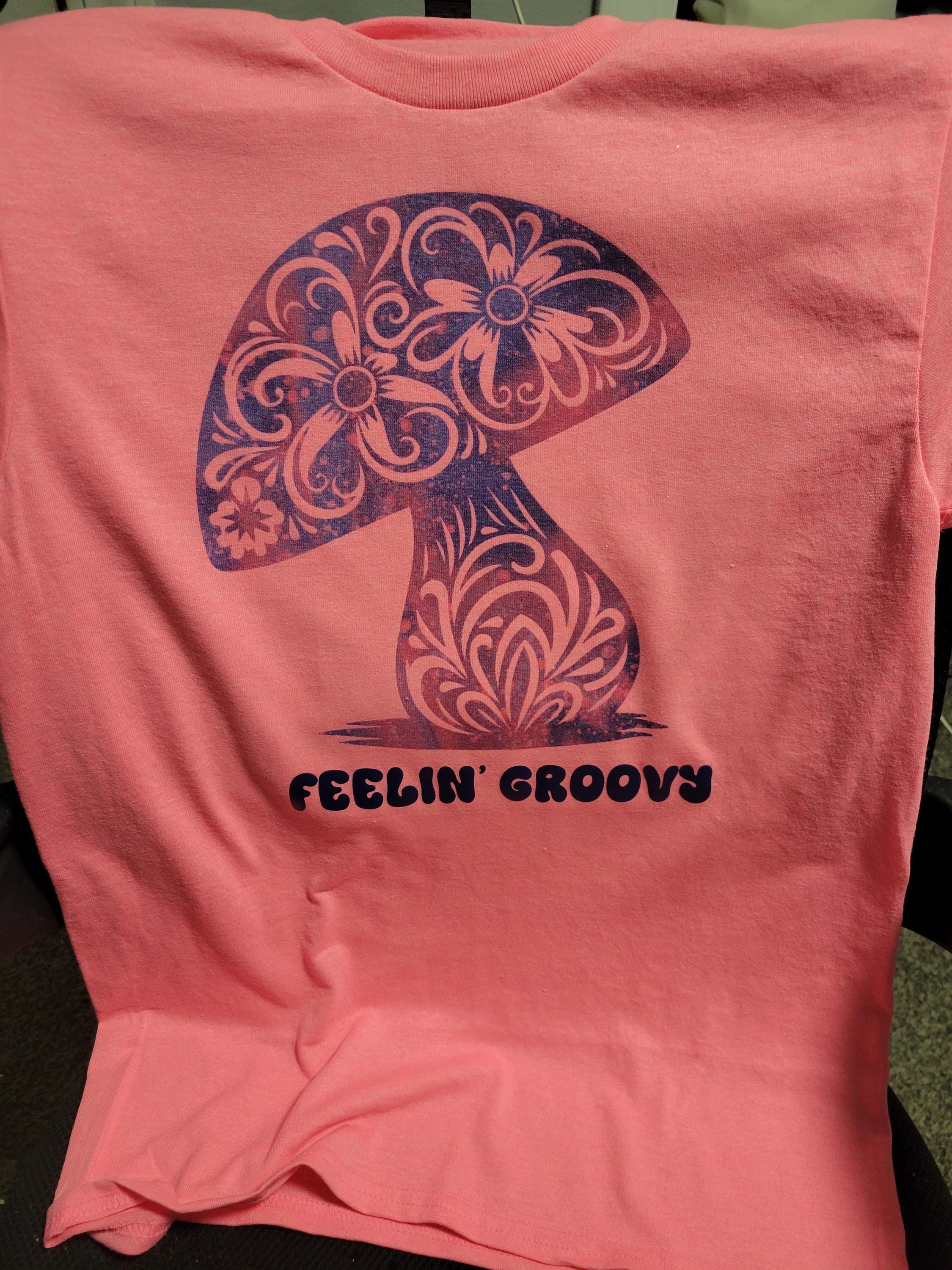 Pink Mushroom T-Shirt