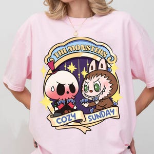 Cozy Labubu PNG, Labubu Doll Lover Clipart, Funny Kids Gift for Girls, Trending Cartoon Character Design