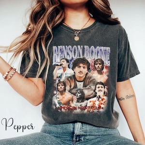 Benson Boone ベンソンブーン　Tシャツ Benson Boone Tour 2025 Shirt Colorful Vintage Style Merch