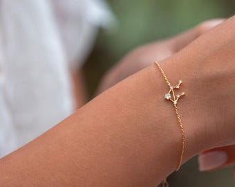 Waage Sternzeichen Konstellation Armband, Sternzeichen Bettelarmband, Waage himmlischer Schmuck, Waage Geburtstagsgeschenk, Brautjungfern Geschenke