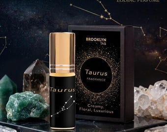 Taurus Zodiac Perfume, Astrology Fragrance, Celestial Gift for Her, Taurus Spiritual Scent