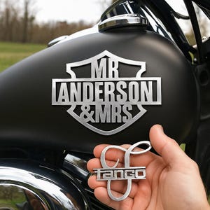 Personalized Car Emblems, Custom Metal Badge Name for Car Truck Boat, Man Cave Garage Decor, Vehicle Accessories, Christmas Gifts