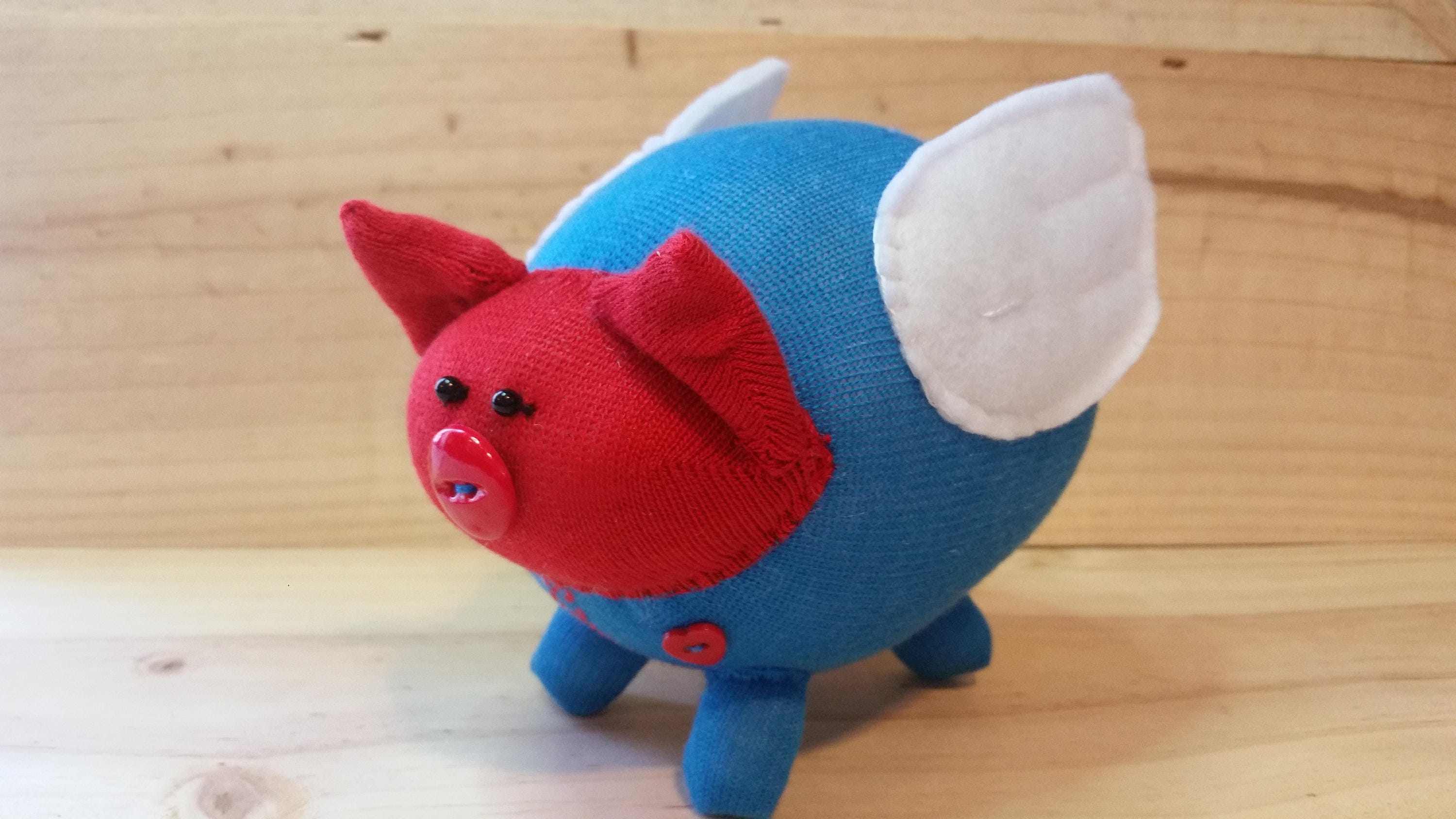 flying pig stuffed animal