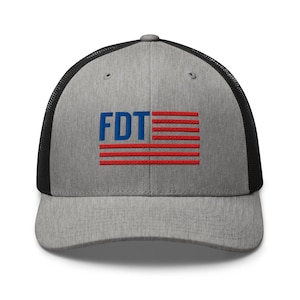FDT Flag Trucker Cap - Anti-trump - Resist trump