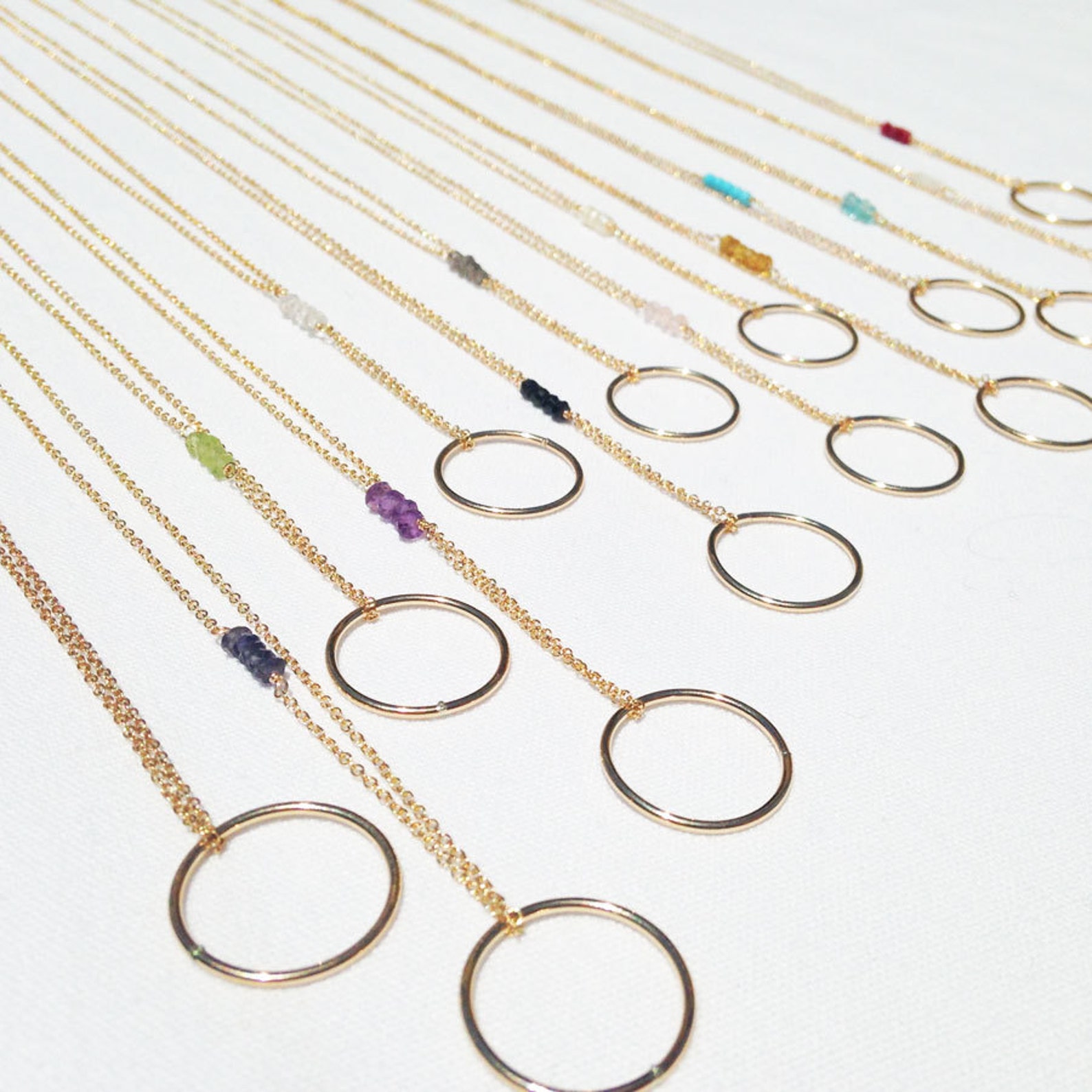 Rose Quartz Bar Necklace Gold Filled Rose Quartz Necklace Etsy