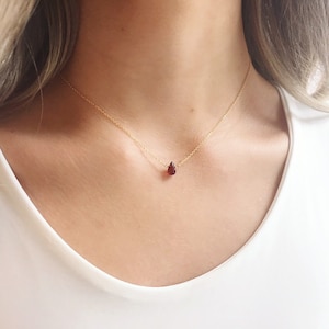 Red Garnet Quartz Sterling Silver Overlay Necklace 17-18 Handmade Jewelry Girls Gift Jewelry Red Garnet Quartz Sterling Silver Overlay Necklace 17-18 Handmade Jewelry Girls Gift Jewelry