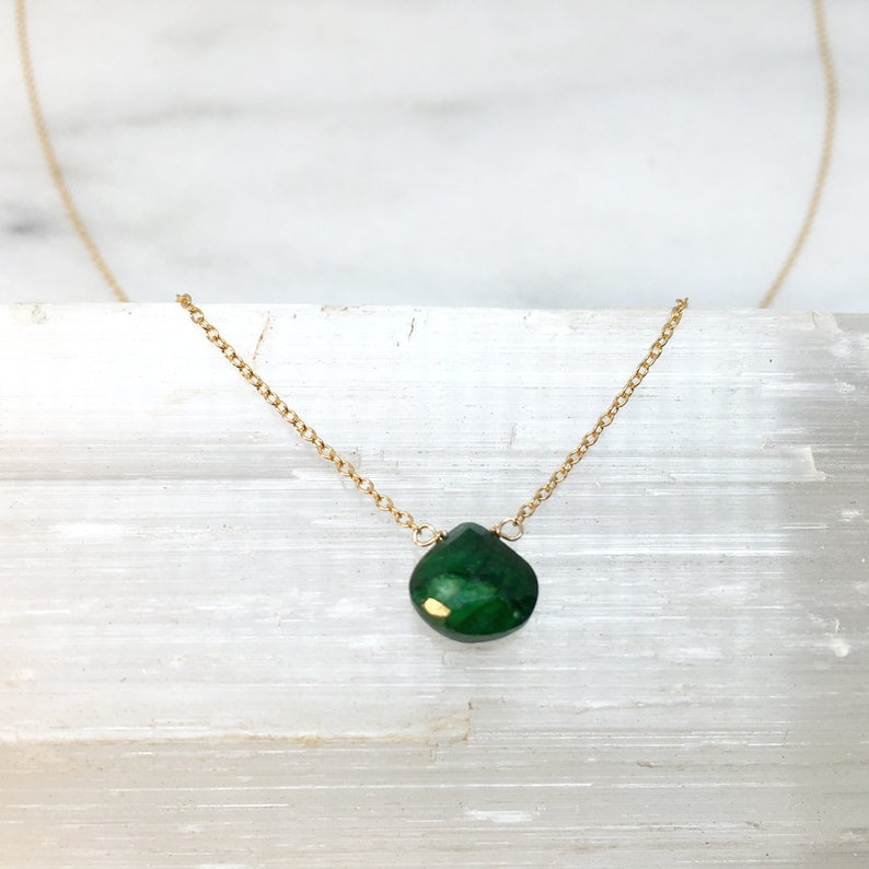 Necklaces for Women, Birthstone Necklace, Dainty Necklace, Handmade Jewelry, Gemstone Necklace, Minimalist Necklace, Gold Necklace, Silver image 9