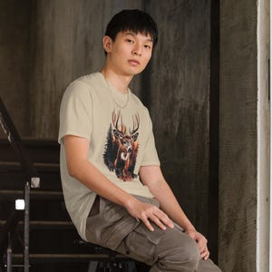 Deer T-Shirt – Perfect for Nature and Wildlife Lovers