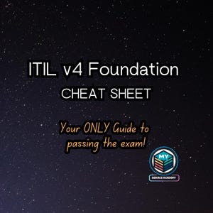 Foglio riassuntivo per l'esame di base ITIL v4