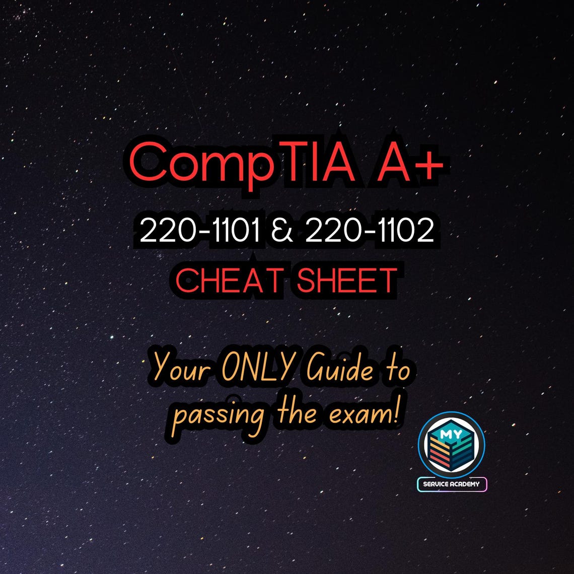 Comptia A+ Cheat Sheet - Etsy