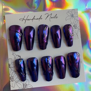 Handmade press on nails