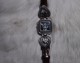 Watch Casing Bracelet with Hearts and Angel  Item WA-18