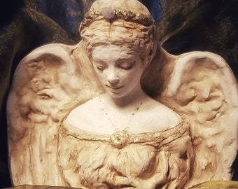 Angel of Serenity Sculpture- Lisa Azzano Sculptures