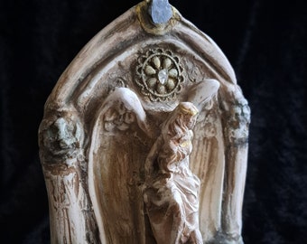 Angel of Awakening-Angel Shrine-Lisa Azzano Sculptures