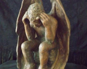 Fallen Angel - Fine Art Print-Lisa Azzano Sculptures