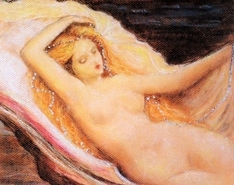Aphrodite Fine Art Print-Original Art- Lisa Azzano Sculptures