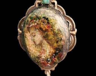 Godin Brigid Cloak Broche & Hanger-Lisa Azzano-sculpturen