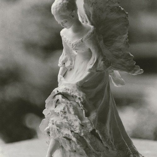 プリントアート「大天使アリエル」アンティーク額縁付 楽天市場