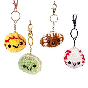Crochet Sports  Keychain