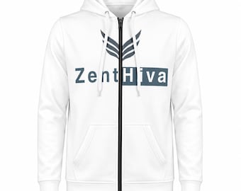 Mens Full Zip Up Hoodie — ZentHriva | AOP Sublimation, Breathable Polyester, Streetwear Jacket, Gift for Him