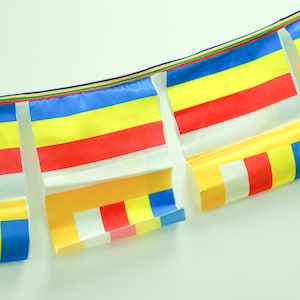 Tibetan prayer flags, five-color flags, Tibetan windhorse flags,Lungta flags, 3m 10 flags