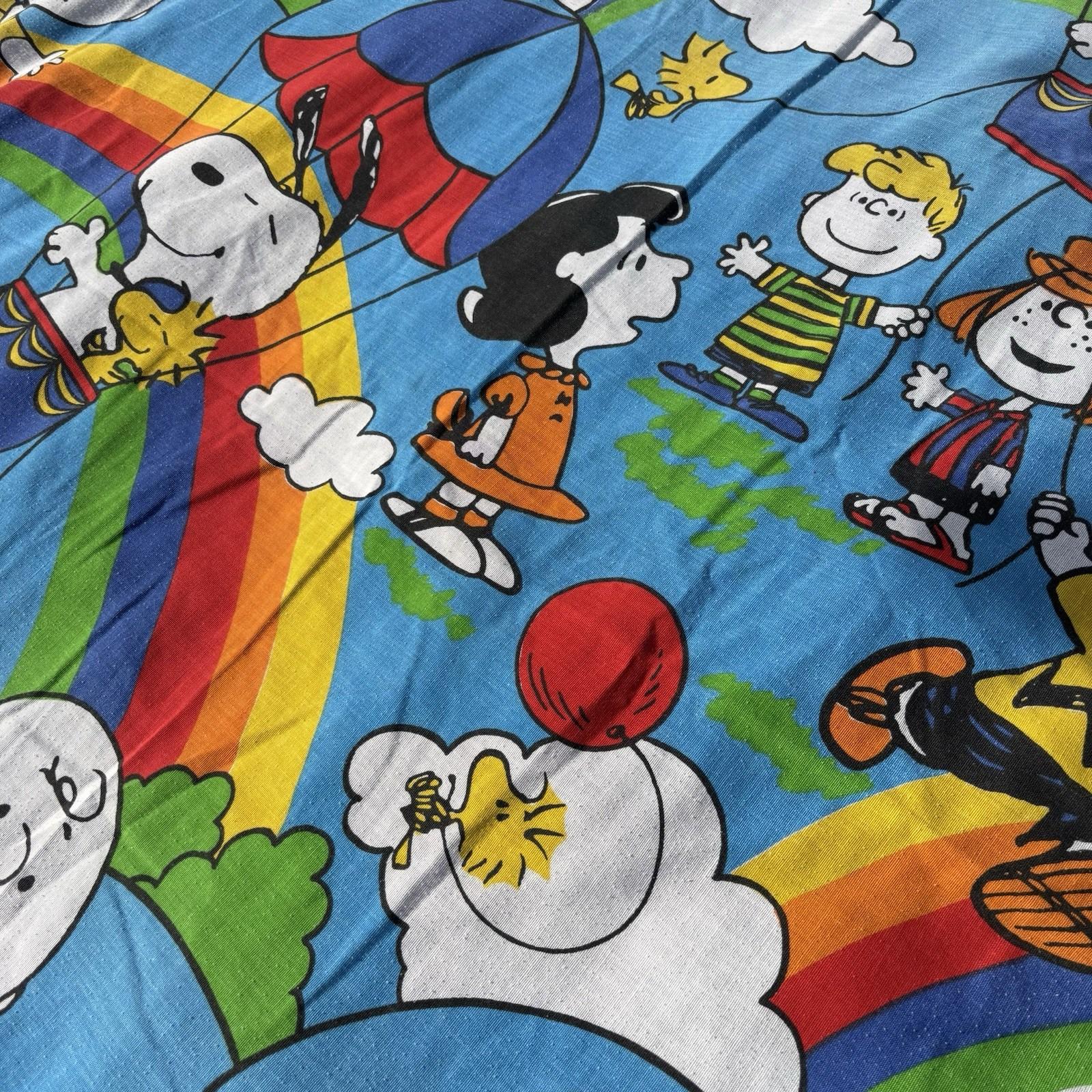 寝具 70s ピーナッツ スヌーピー ビンテージ シーツ ベットカバー