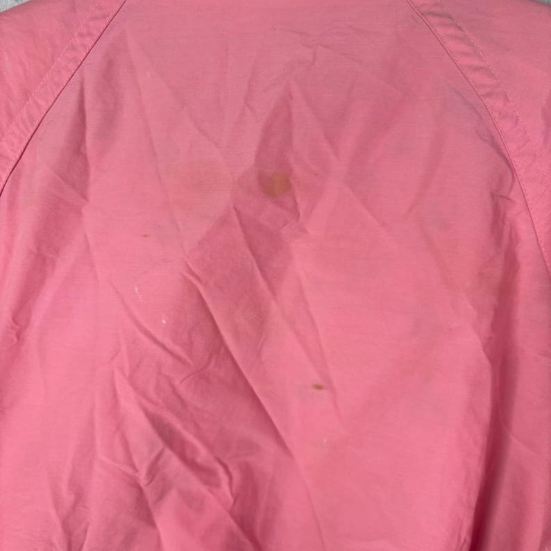 Fila Reversible Windbreaker Jacket Large Pink Abstract Print Vintage 90s Zip Y2K image 11