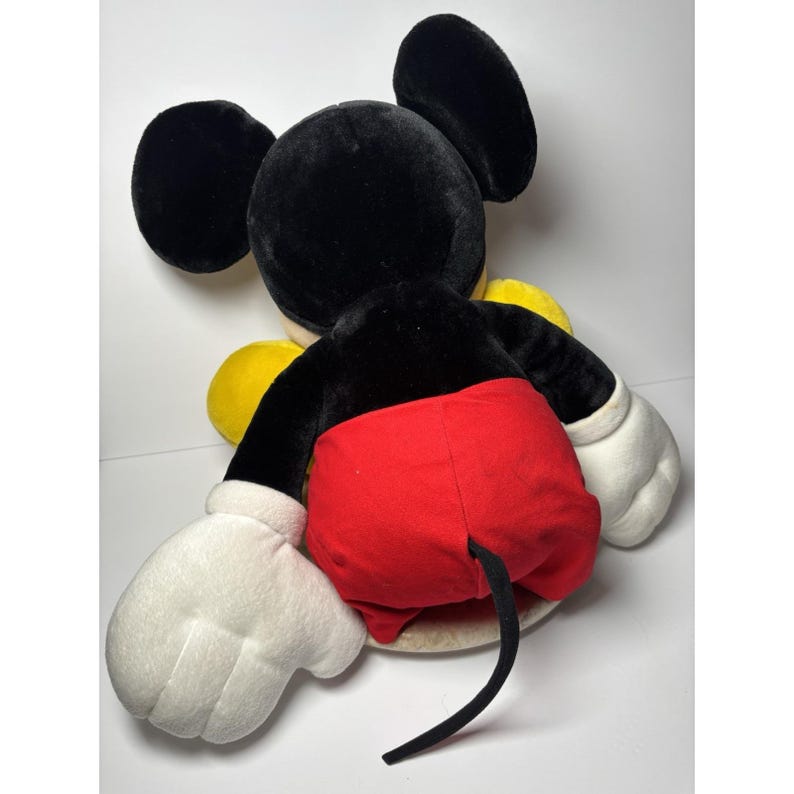 Disney Store Mickey Mouse Plush Stuffed Animal 22"Clean immagine 8
