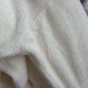 Vintage Carters Baby Terry Cloth Footed Sleeper Cream Pastel Yellow Duck 3-6mo image 12