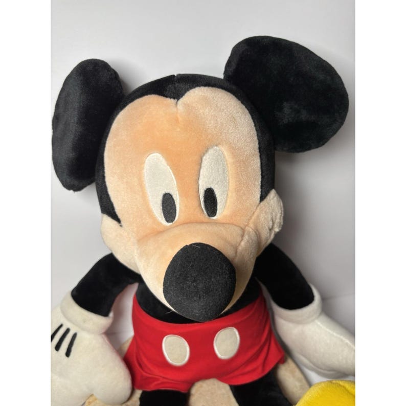 Disney Store Mickey Mouse Plush Stuffed Animal 22"Clean immagine 2